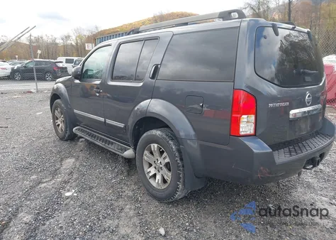 2011 Nissan Pathfinder Silver from USA, damaged, VIN 5N1AR1NB2BC619240